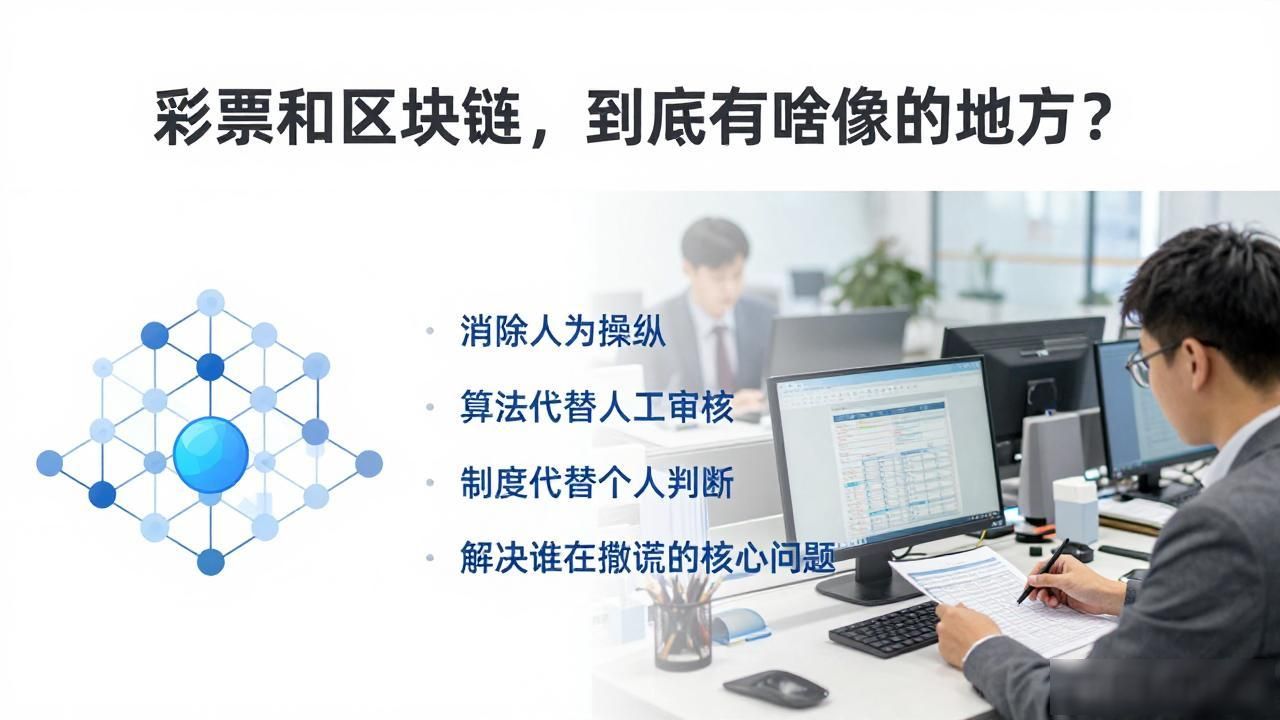 彩票和区块链，到底有啥像的地方？