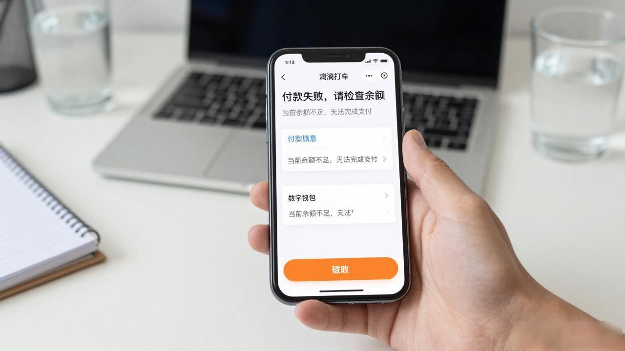 滴滴打车数字货币付款失败咋办？老司机教你快速解决