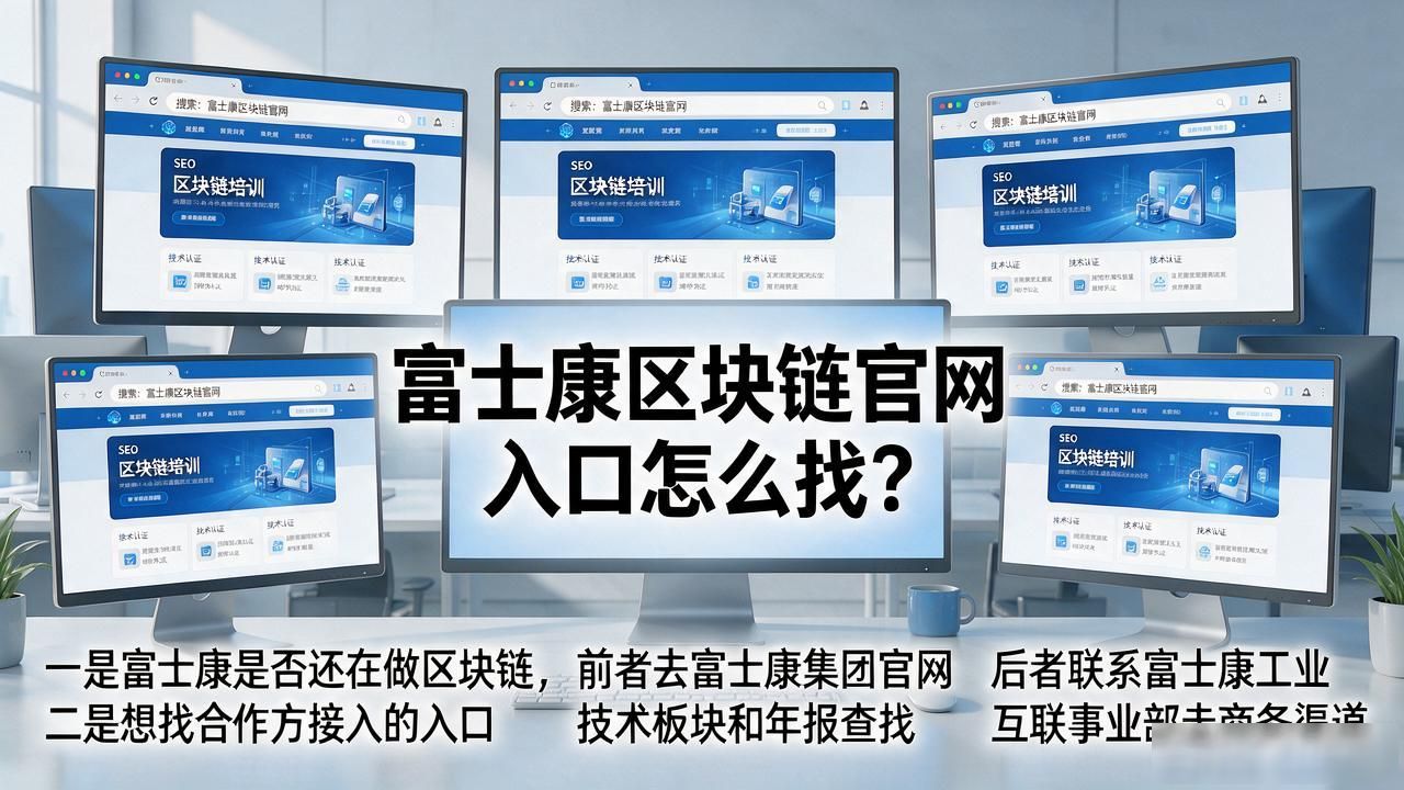 富士康区块链官网入口怎么找？搜了半天没搞清楚的看这篇